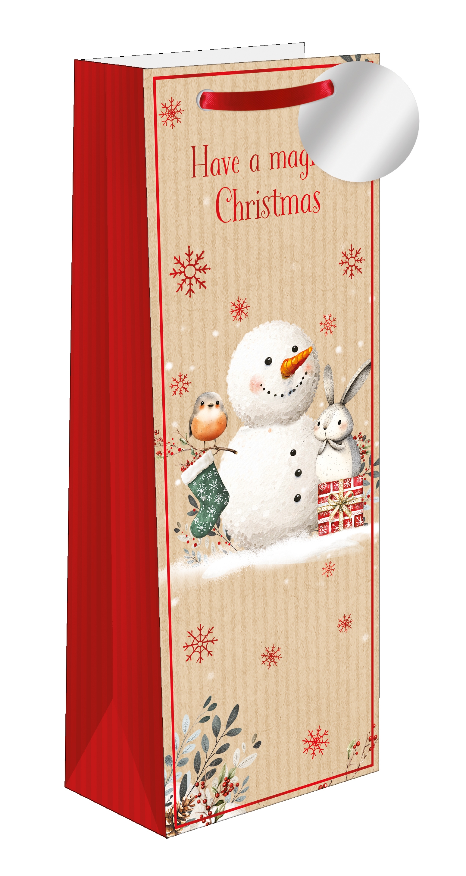 GIFT BAG,Snowy & Friends (Bottle) [Packs Only]
