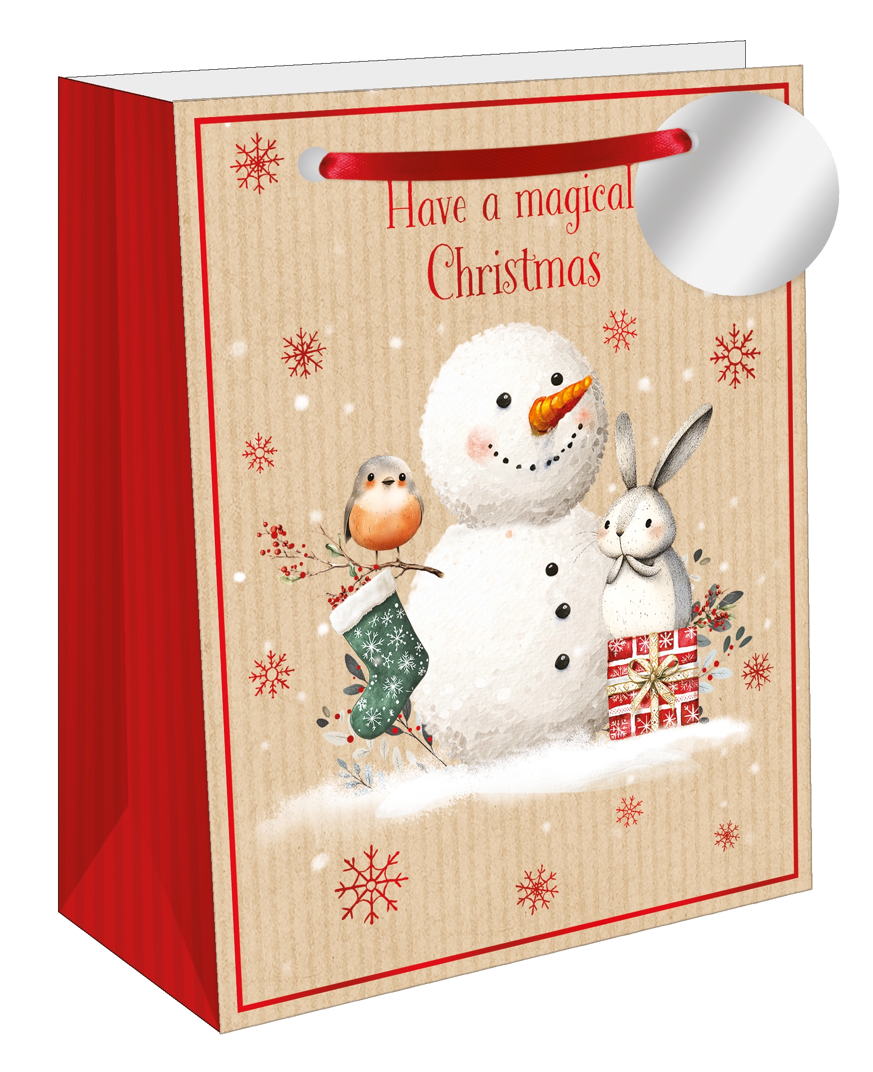 GIFT BAG,Snowy & Friends (Large) [Packs Only]