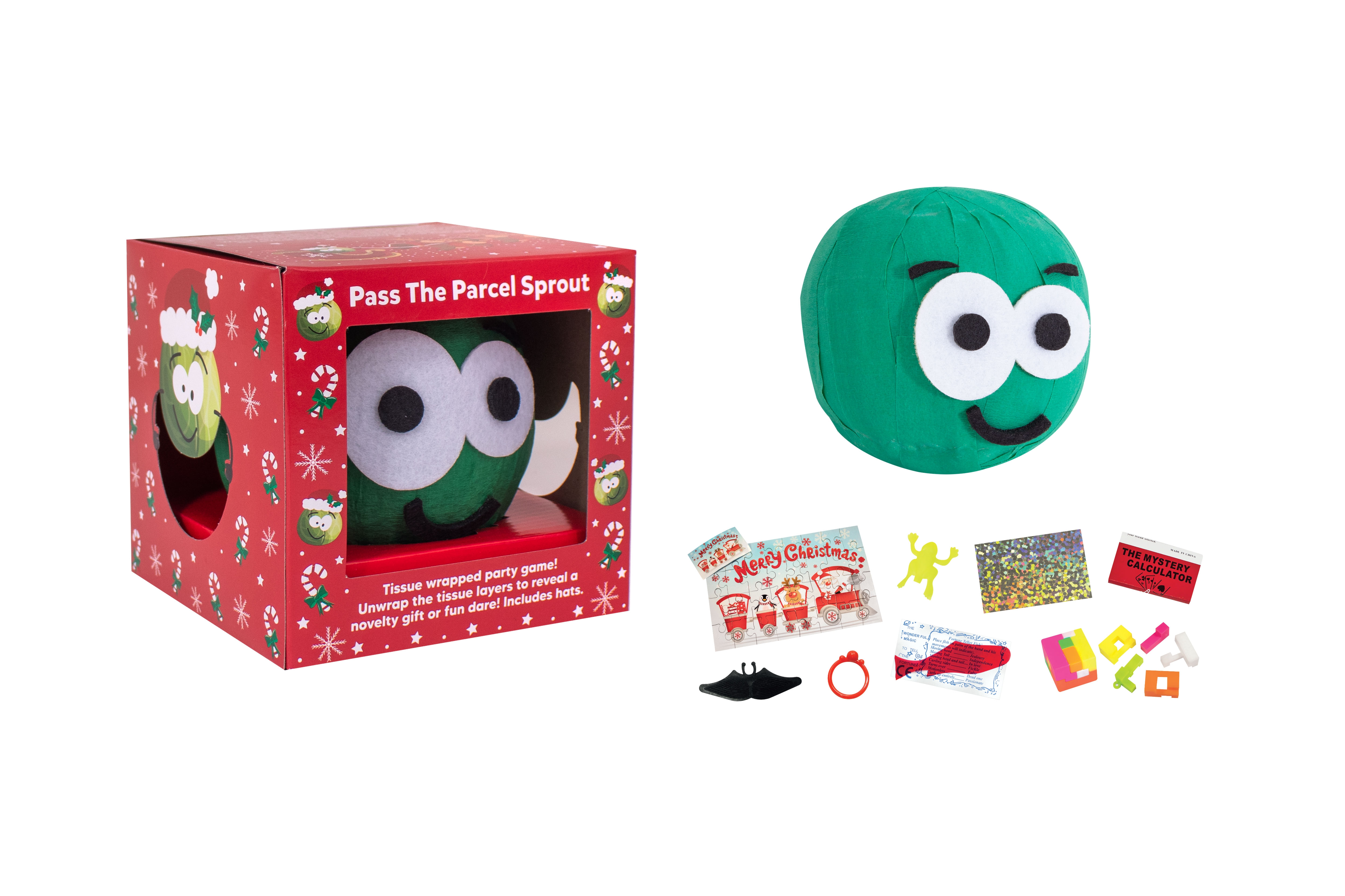 PASS THE PARCEL BRUSSEL SPROUT, Pack Of 3 [Splittable]