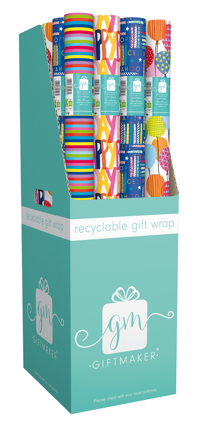 ROLLWRAP,3m Bright Birthday [Packs Only]