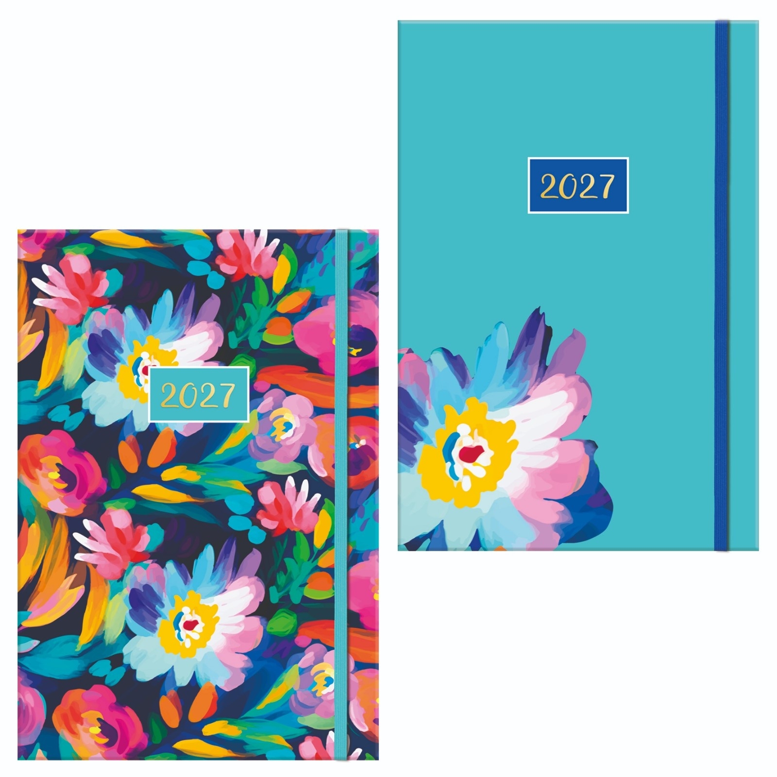 DIARY, A5 Week To View Botanical Bliss 2 Assorted 2027 [Packs Only]