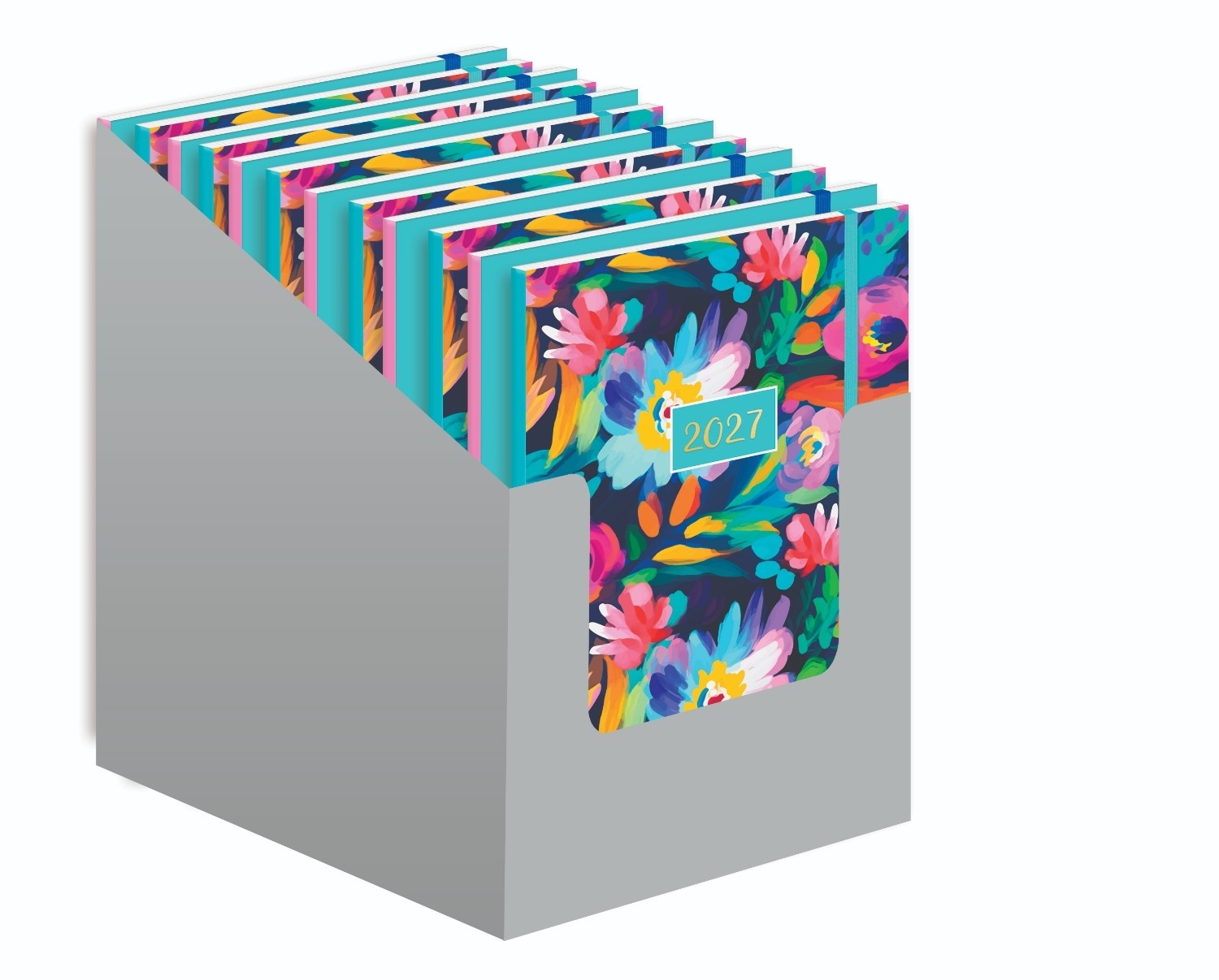DIARY, A5 Week To View Botanical Bliss 2 Assorted 2027 [Packs Only]