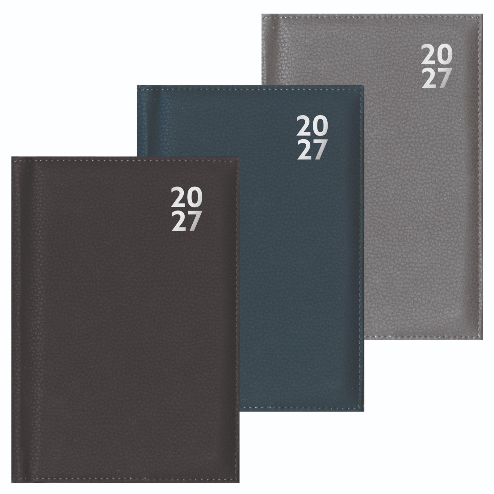 DIARY,Premium,Soft Cover 2027 A5 Day Page Appointment 3 Asst [Splittable]