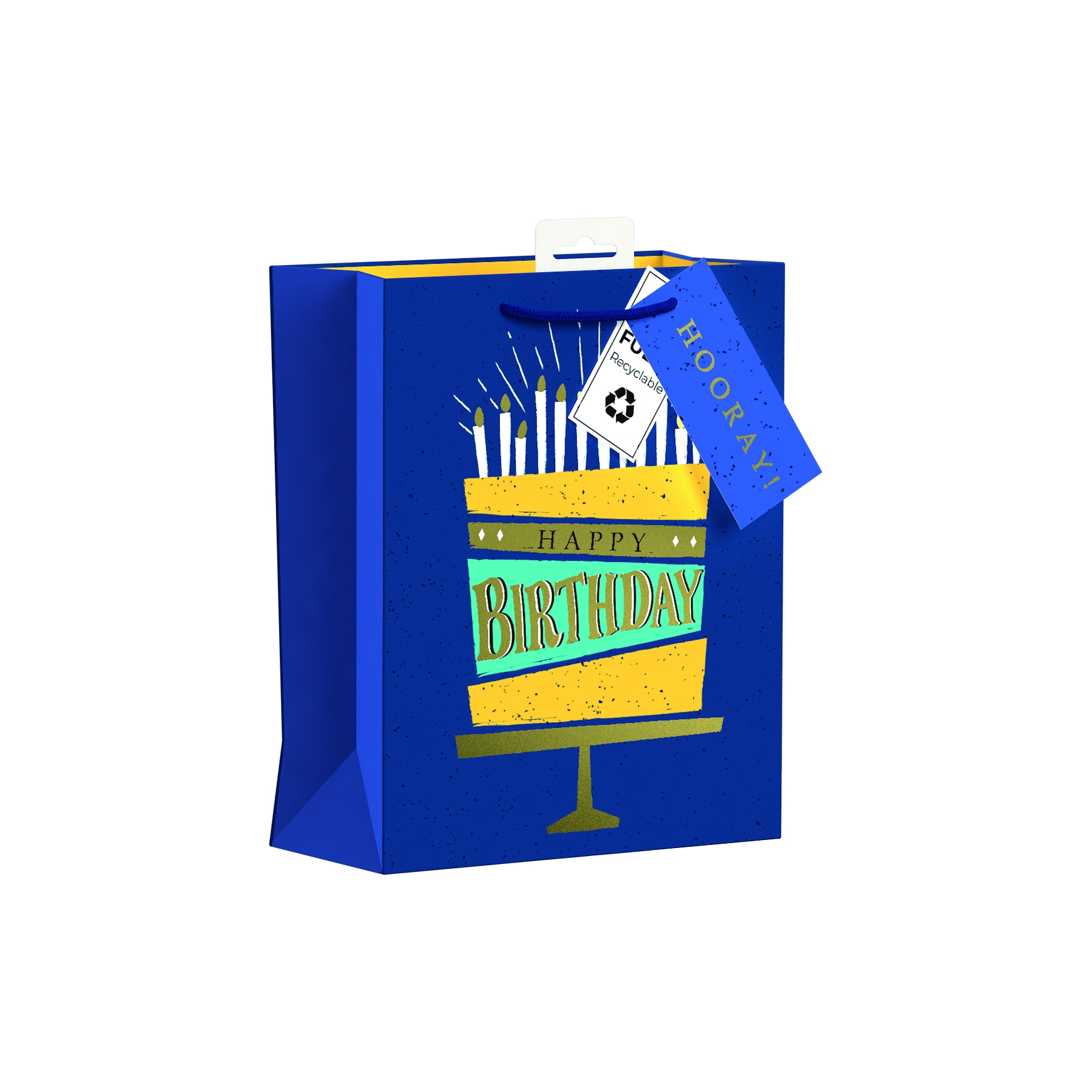 GIFT BAG,Birthday Cake (Medium) [Packs Only]