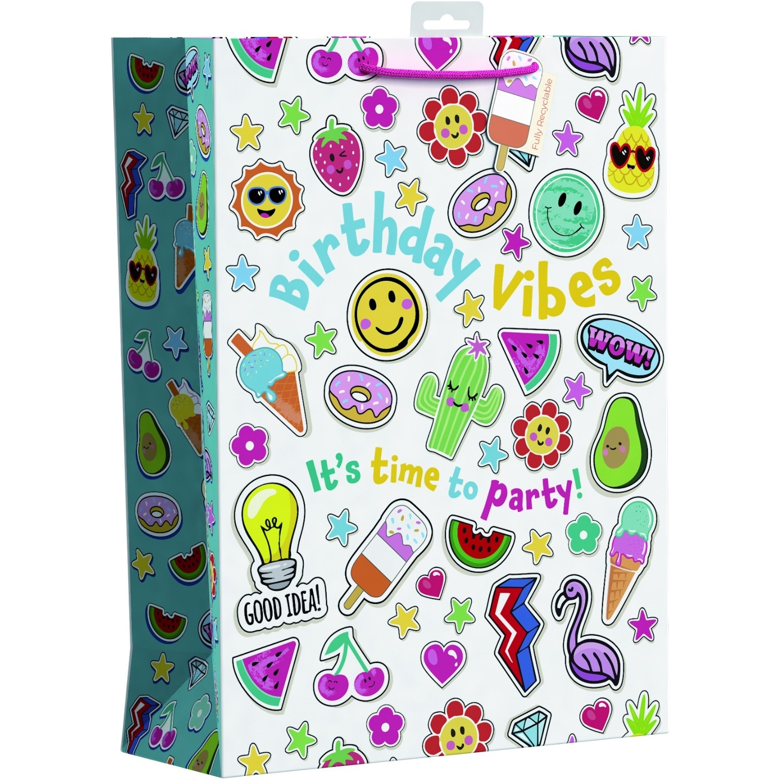 GIFT BAG,Emoticon Fun (Extra Large) [Packs Only]