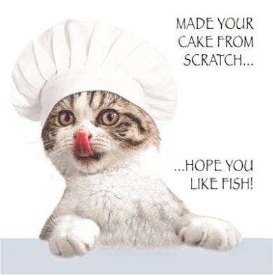 BLANK CARDS,Humour Funimals Made Your Cake [Packs Only]