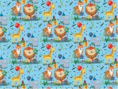 GIFT WRAP,Jungle Animals [Packs Only]