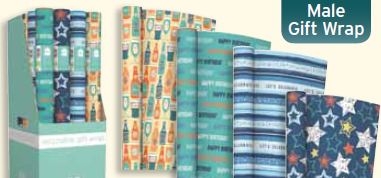 ROLLWRAP, 3m Male Asst Designs [Packs Only]