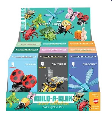 MICRO BLOCK SET, Insect Collection 9 Assorted Boxed CDU [Packs Only]
