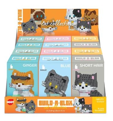 MICRO BLOCK SET, Cat Collection 6 Assorted Boxed CDU [Packs Only]