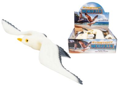 STRETCHY SEAGULLS,25cm CDU [Packs Only]