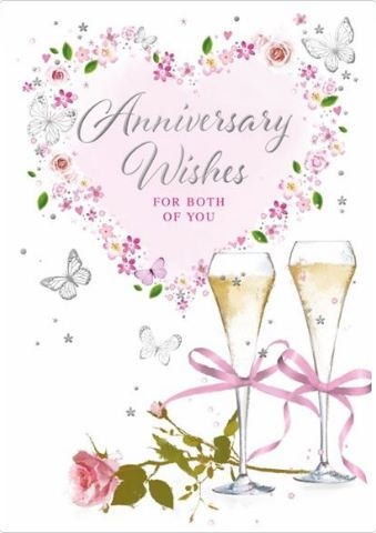 ANNIVERSARY CARDS,Your Champagne [Packs Only]